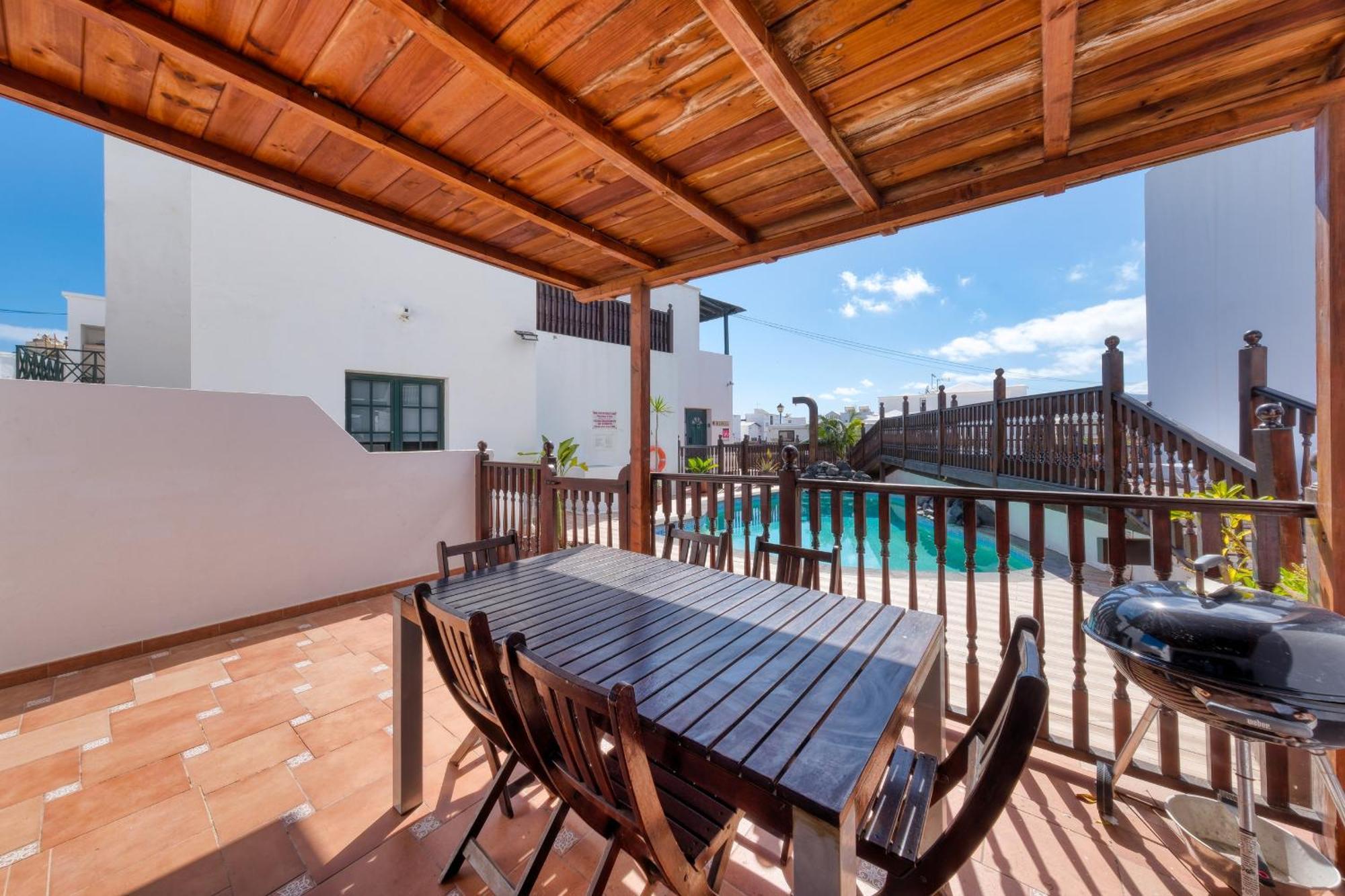 Casa Hibiscus - Shared Pool - Close To Seafront Promenade Punta Mujeres Ngoại thất bức ảnh