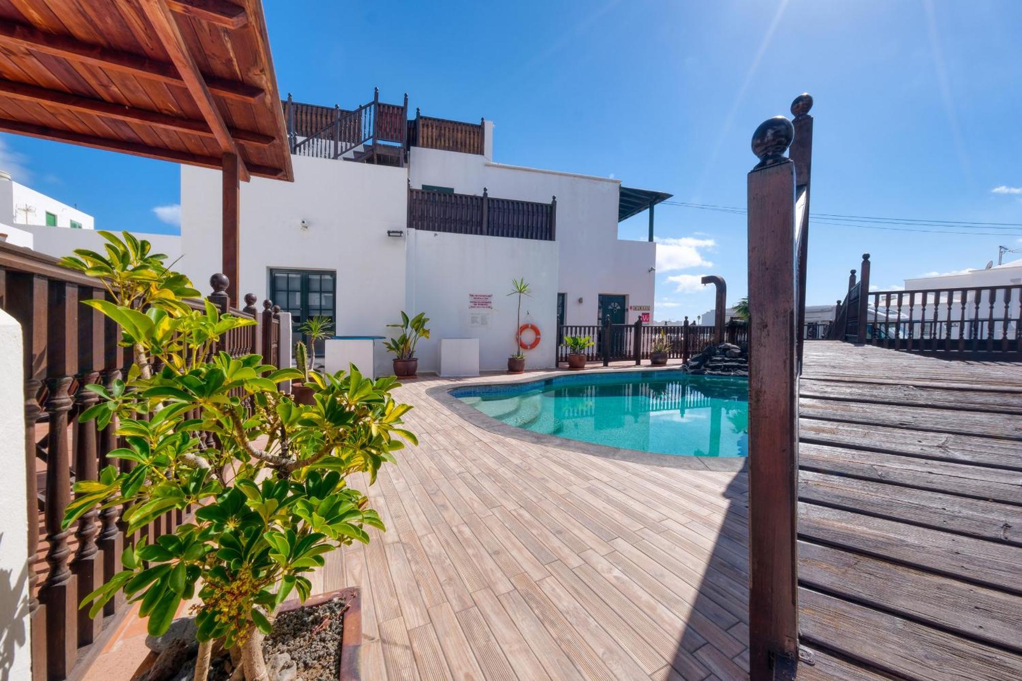 Casa Hibiscus - Shared Pool - Close To Seafront Promenade Punta Mujeres Ngoại thất bức ảnh